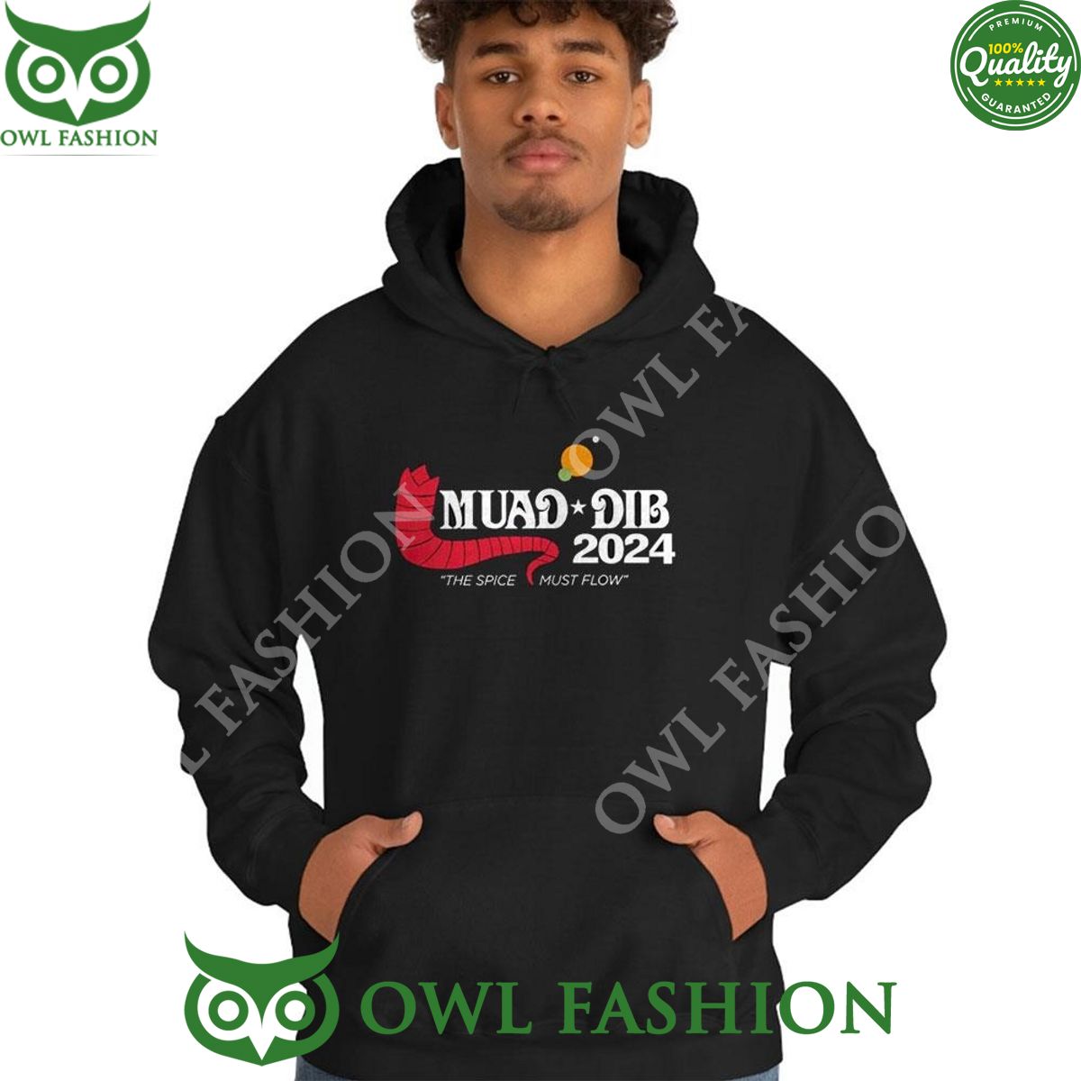Muad Dib 2024 The Spice Must Flow Shirt Hoodie shirt