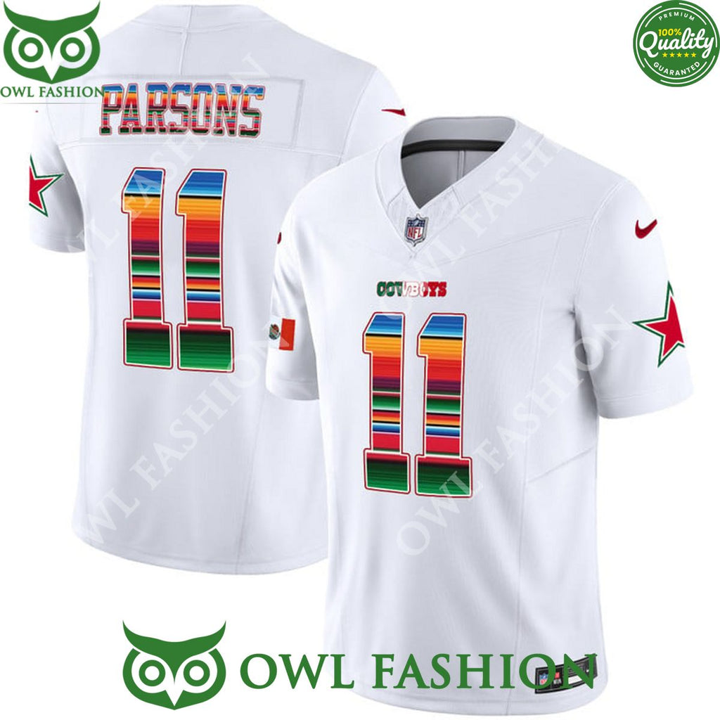 Name and Number Personalized Men Cowboys Mexico Vapor Limited Jersey shirt