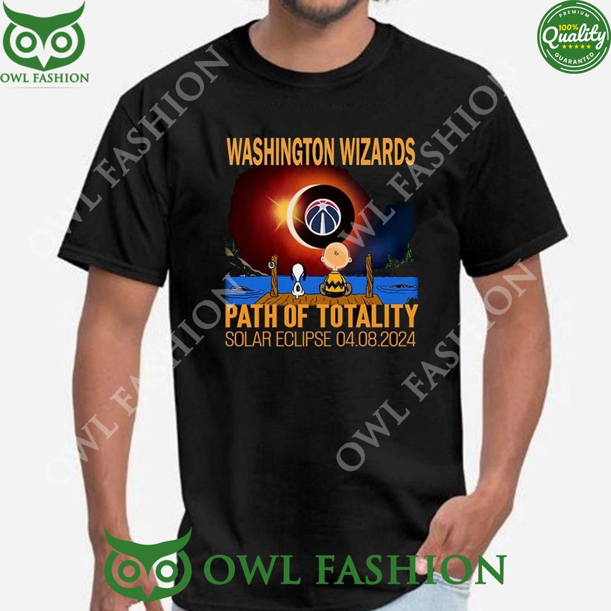 NBA Washington Wizards Path Of Totality Solar Eclipse 2024 Sweatshirt