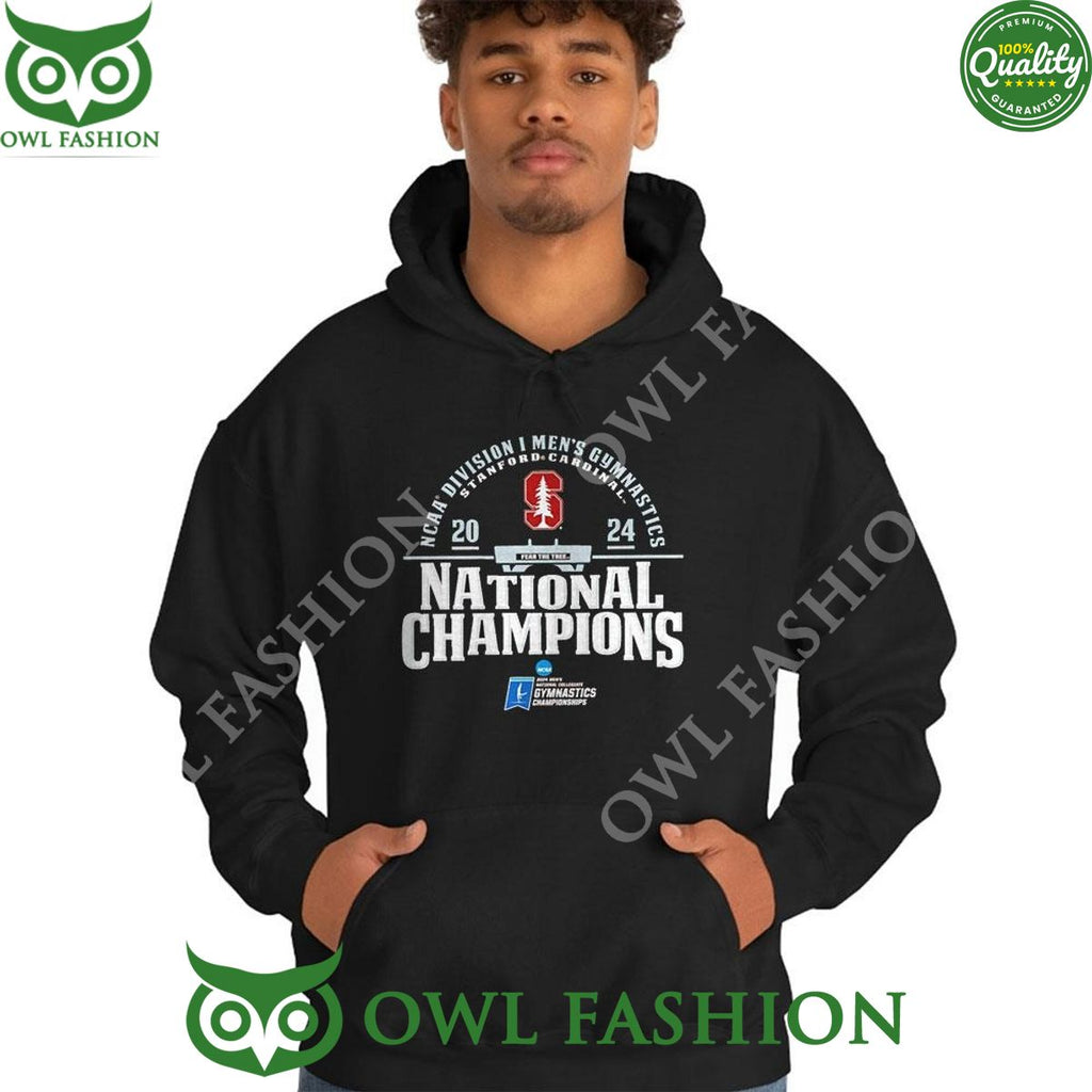 Ncaa Men’s Gymnastics Stanford Cardinal 2024 National Champions Shirt Hoodie