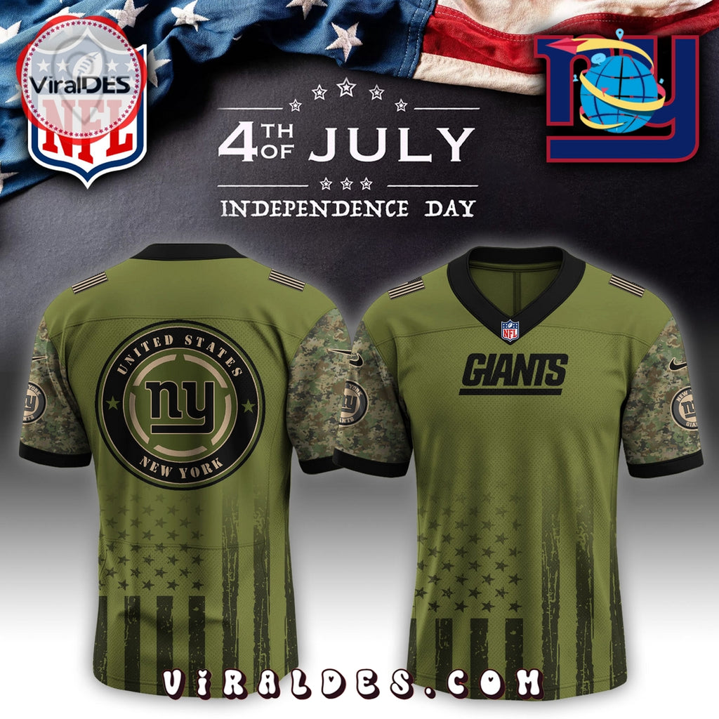 New York Giants x Independence Day 2025 Baseball Jersey