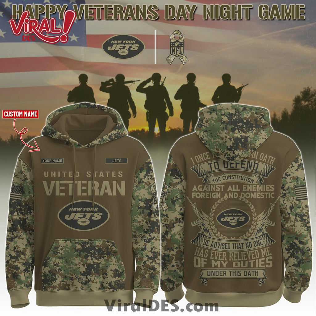 New York Jets Salute to Service Limited Editions Hoodie
