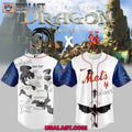New York Mets Night Fury Dragon Adult Kid Jersey Shirt