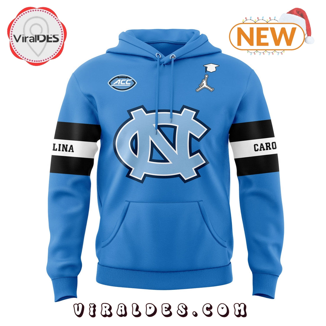 North Carolina Football Hoodie, Jogger, Cap