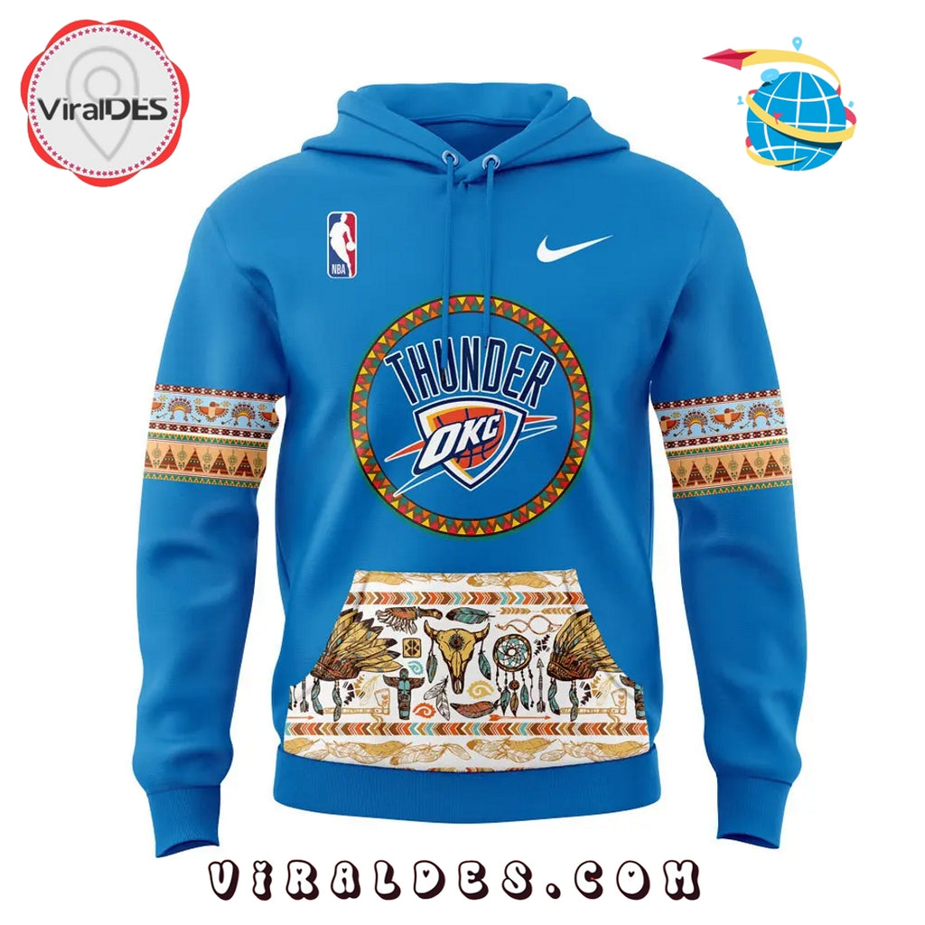 Oklahoma City Thunder Native American Heritage Hoodie