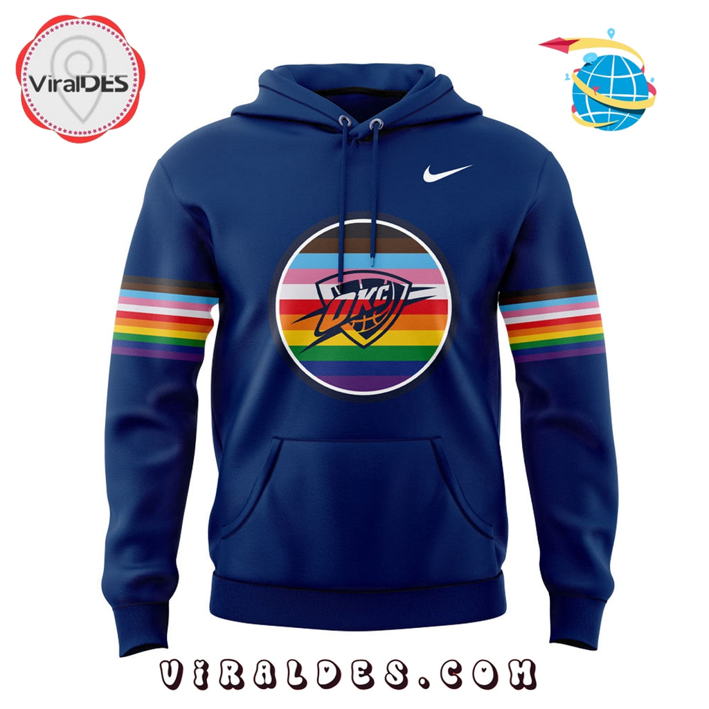 Oklahoma City Thunder Pride Night Hoodie