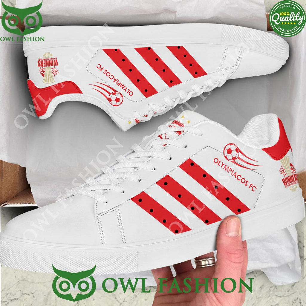 Olympiacos F.C. Greek Football Champion Stan Smith Shoes