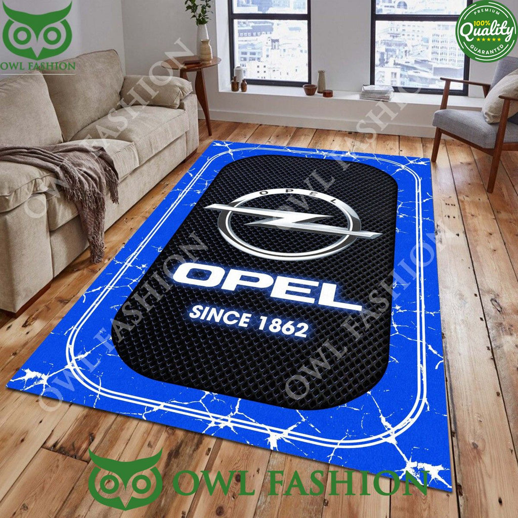 Opel 1862 Motorcycles Rug Carpet For Stone Marble