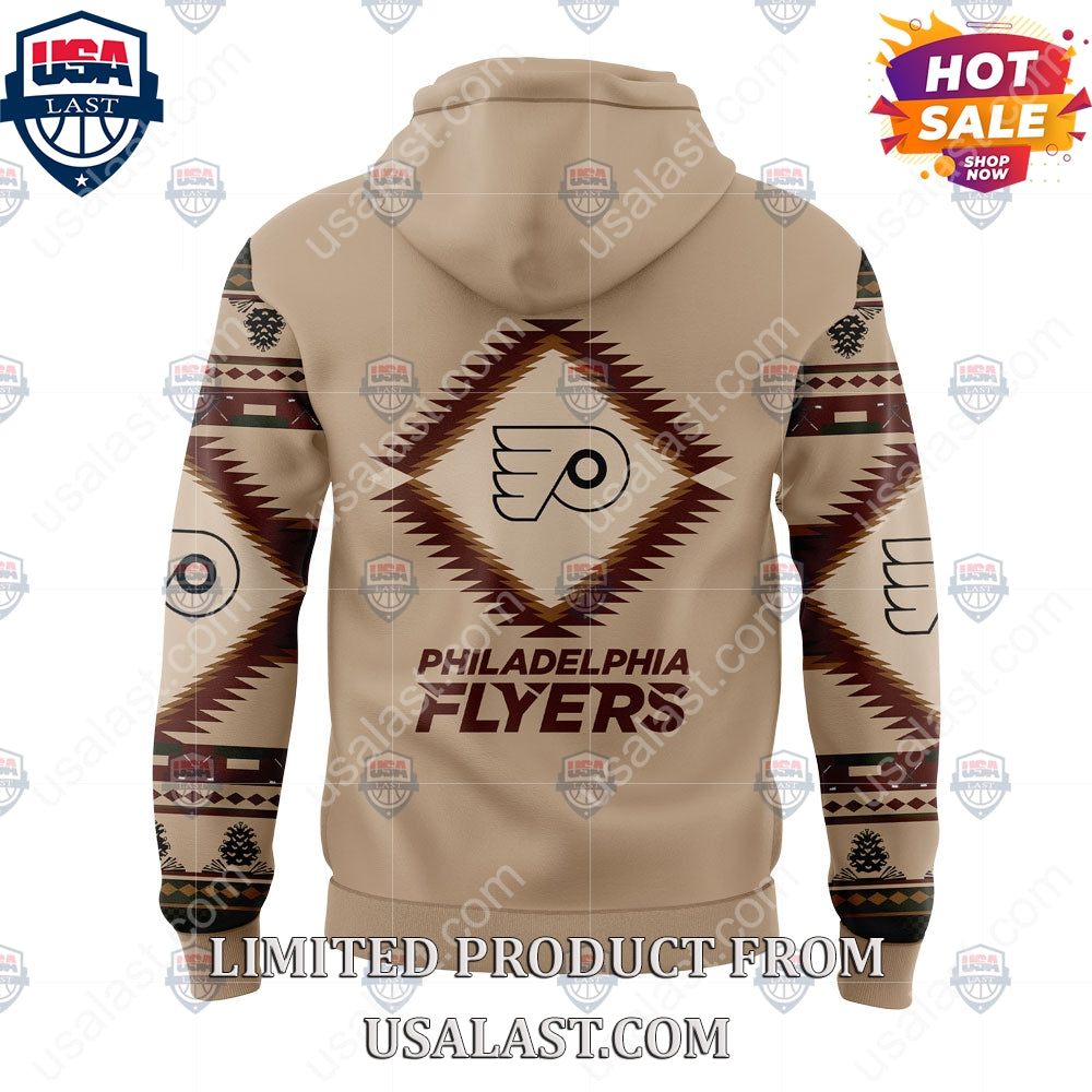Philadelphia Flyers NHL Native American Heritage Month Hoodie