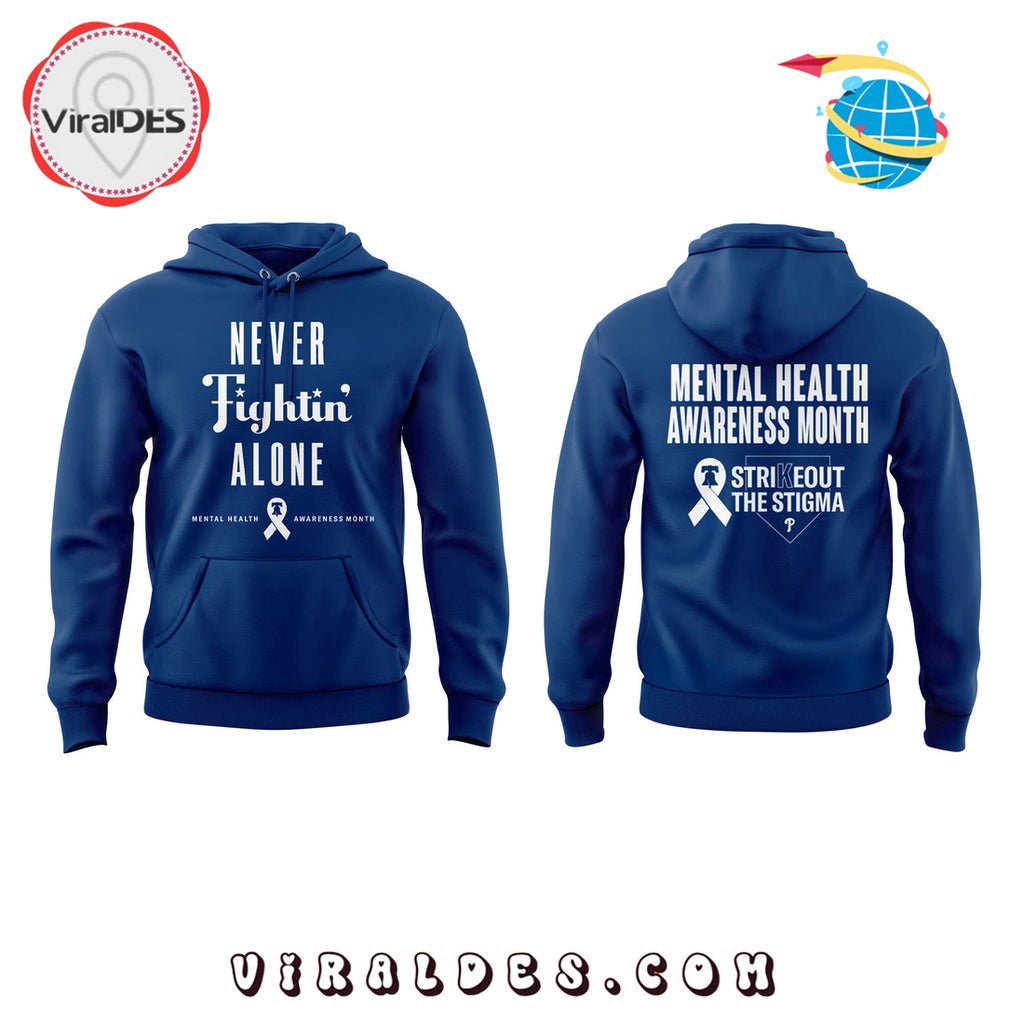 Philadelphia Phillies Mental Health Awareness Month Hoodie