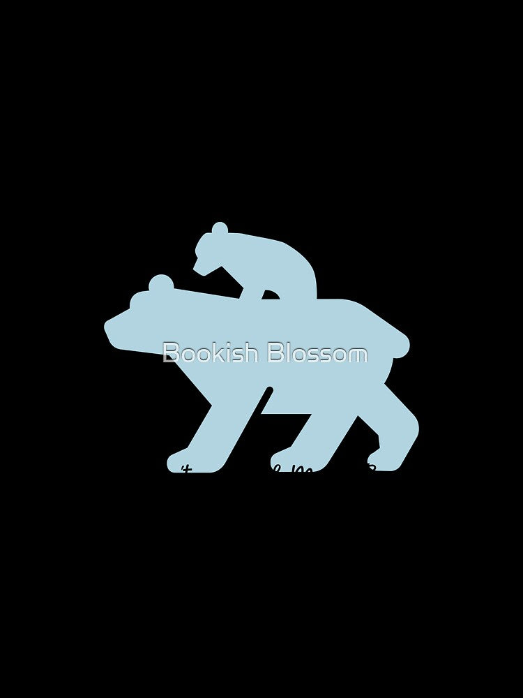 Don't Mess with Mama Bear blue by Bookish Blossom