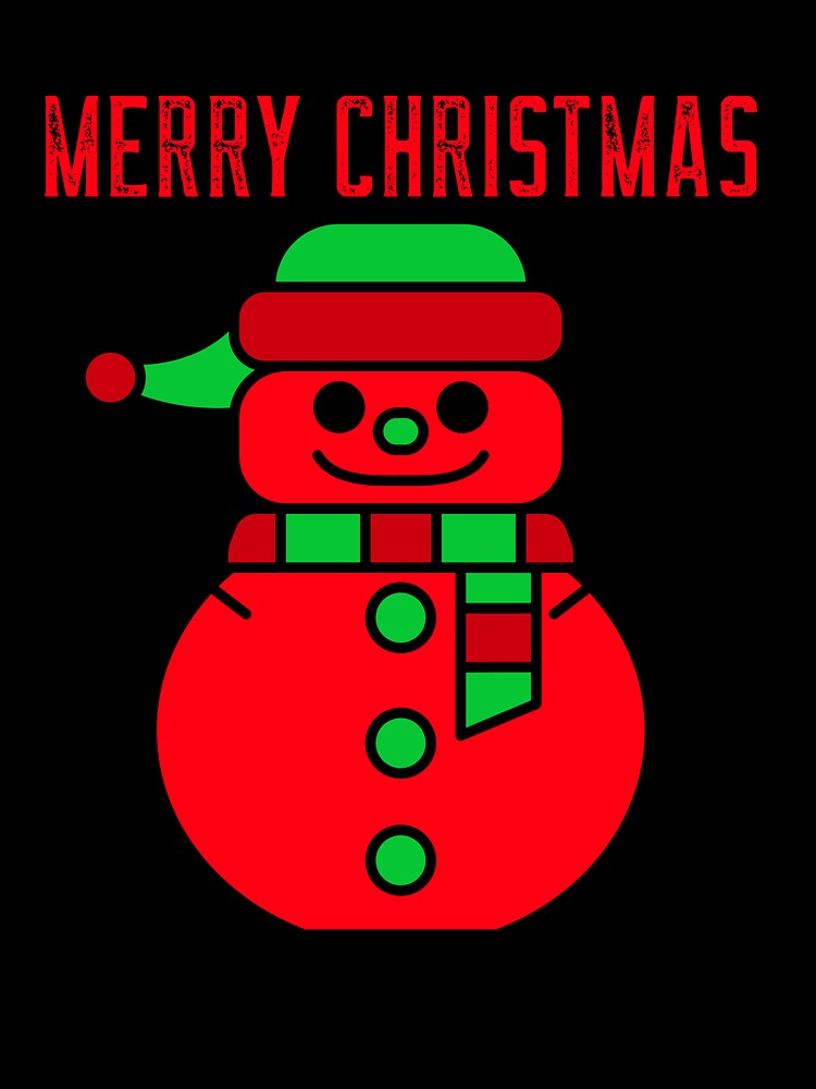 CHRISTMAS SNOW MAN by AMBERGIGGS