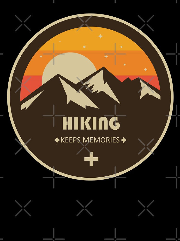 Hiking Keeps Memories Sunset Design by limos