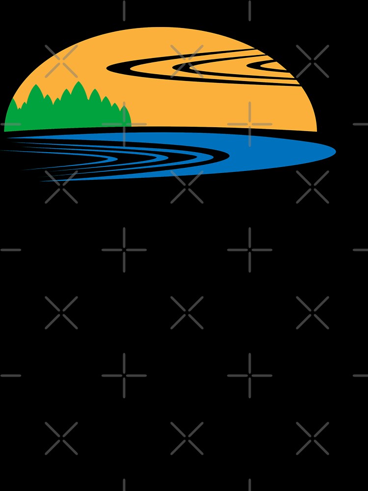 sunset ocean retro by t-style-jmah