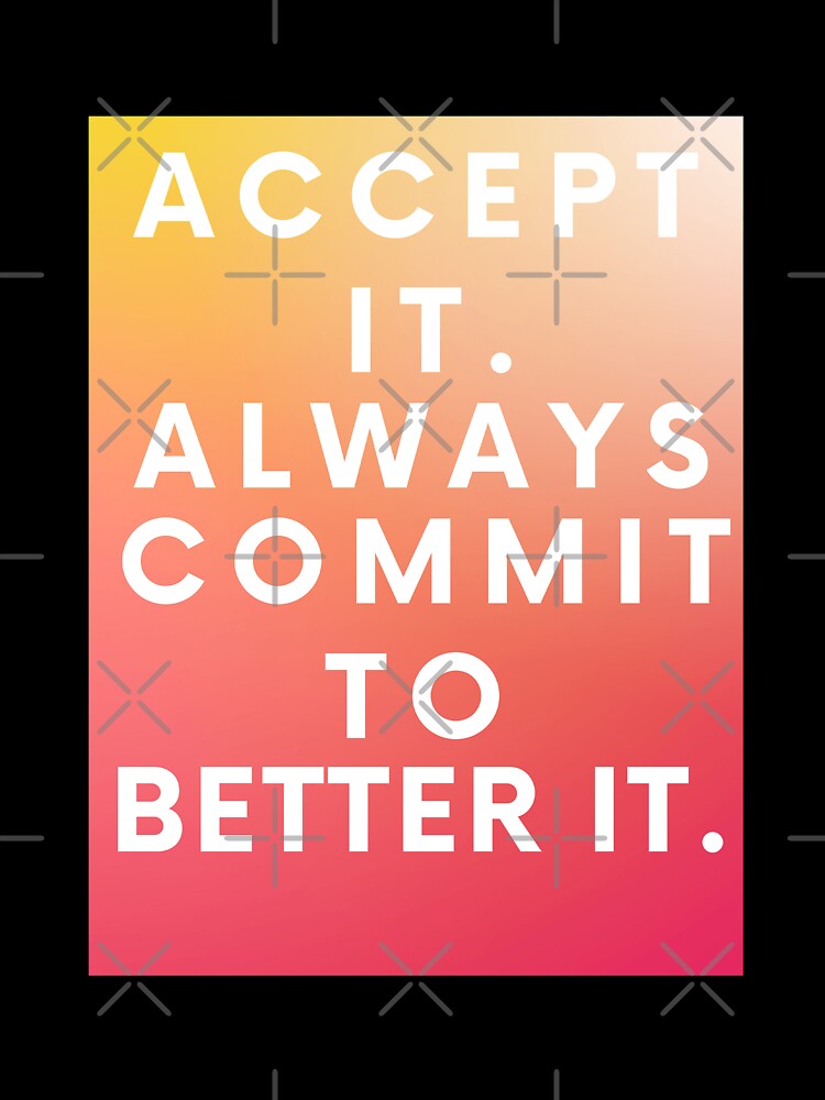 Accept and commit by devArtsDesigns