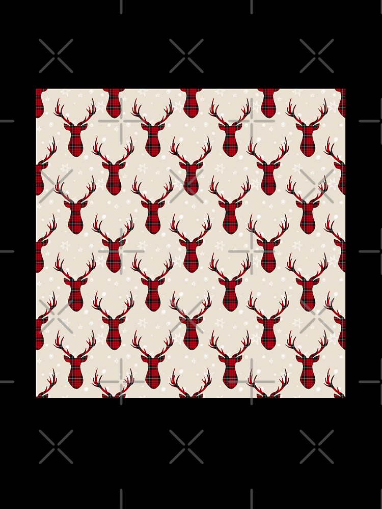 Beige Snowflakes Christmas Pattern by stylishdzign