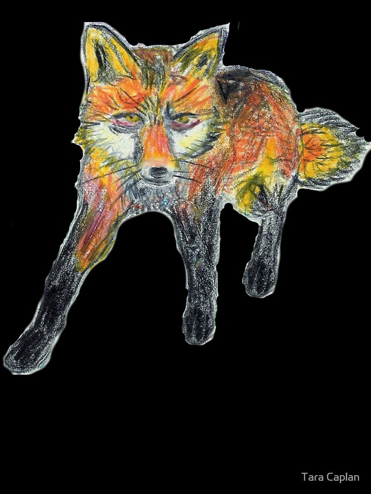 Full Moon Fox by Tara Caplan