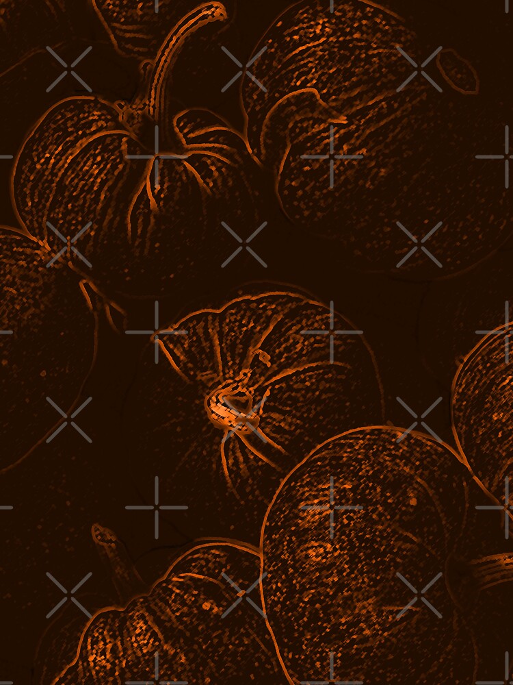 Glowing Pumpkin Patch by ColorPopArtBoutique