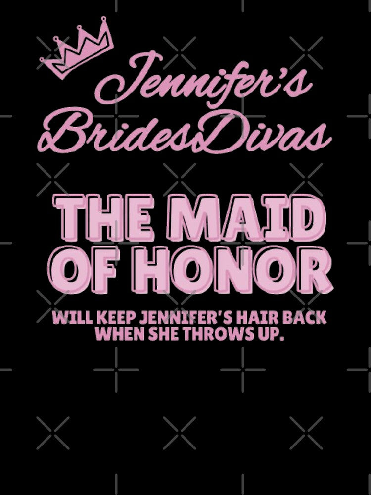 BridesDivas Series: "The Maid of Honor" in Romantic Floral by Inktypolis