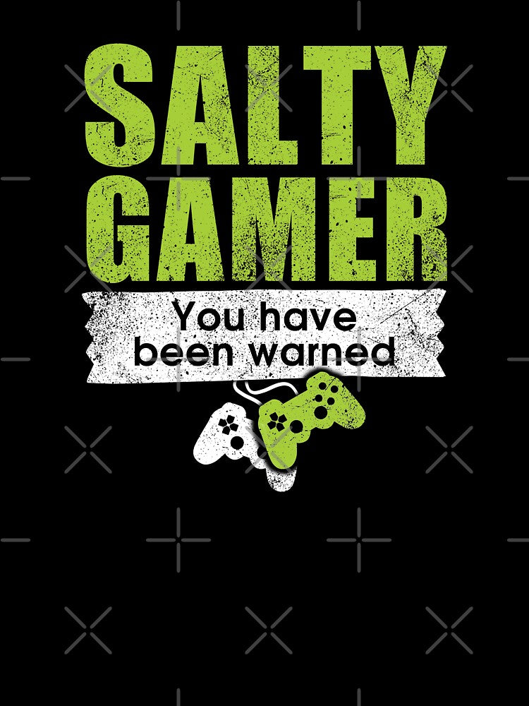 Funny video gamer - salty gamer by GameOnGifts