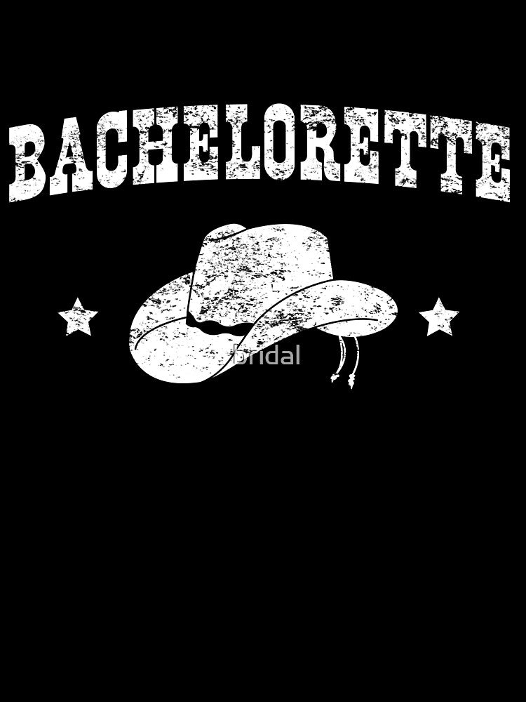 Cowboy Bachelorette Vintage by bridal