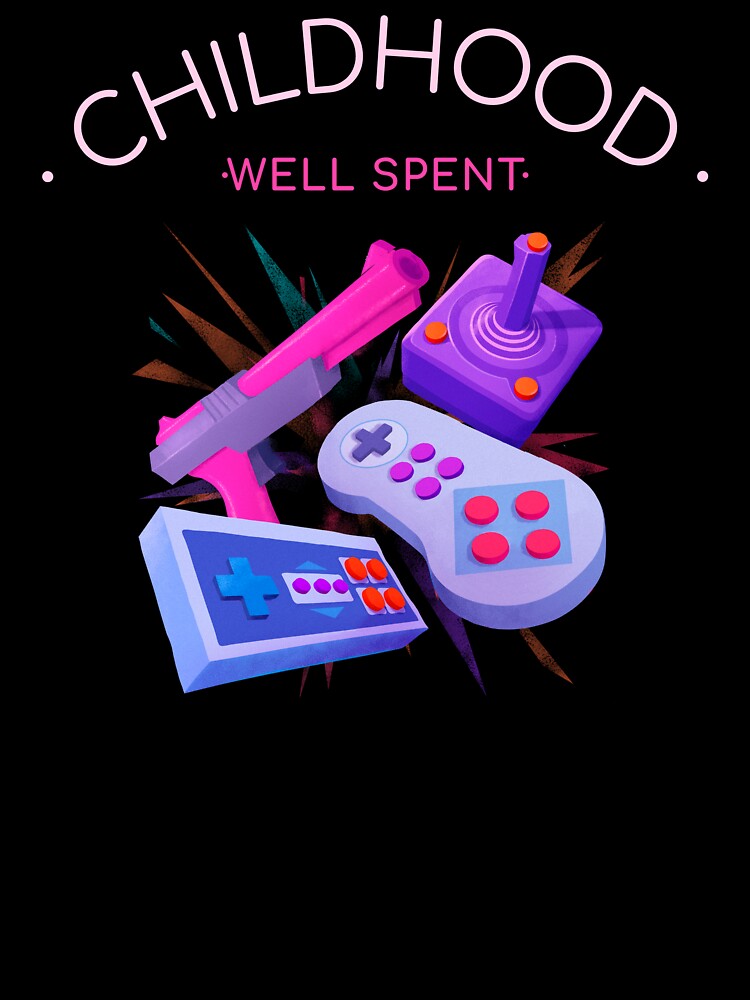 Childhood Well Spent by LugosTees