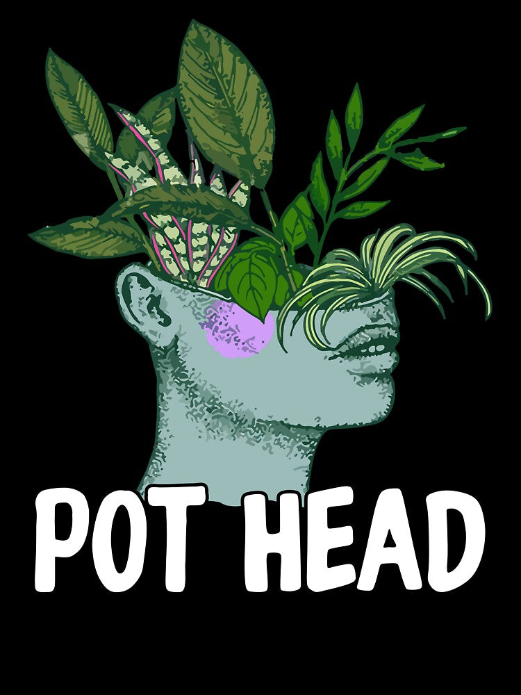 Funny Gardening Pot Head by SunsetGloww