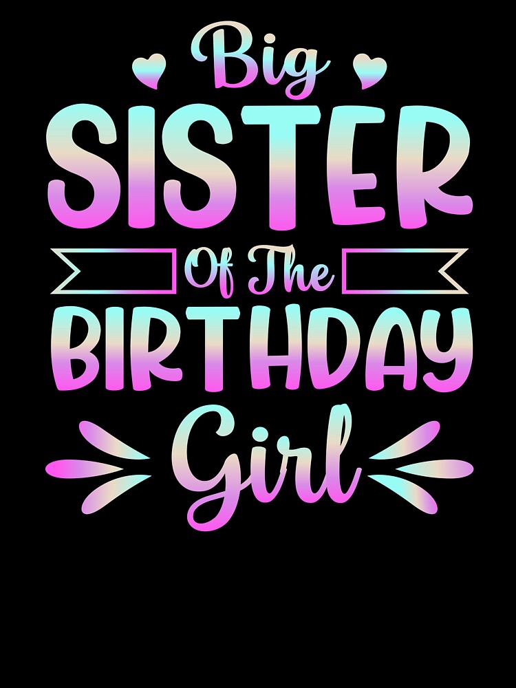 Big sister of the birthday girl by marfanna