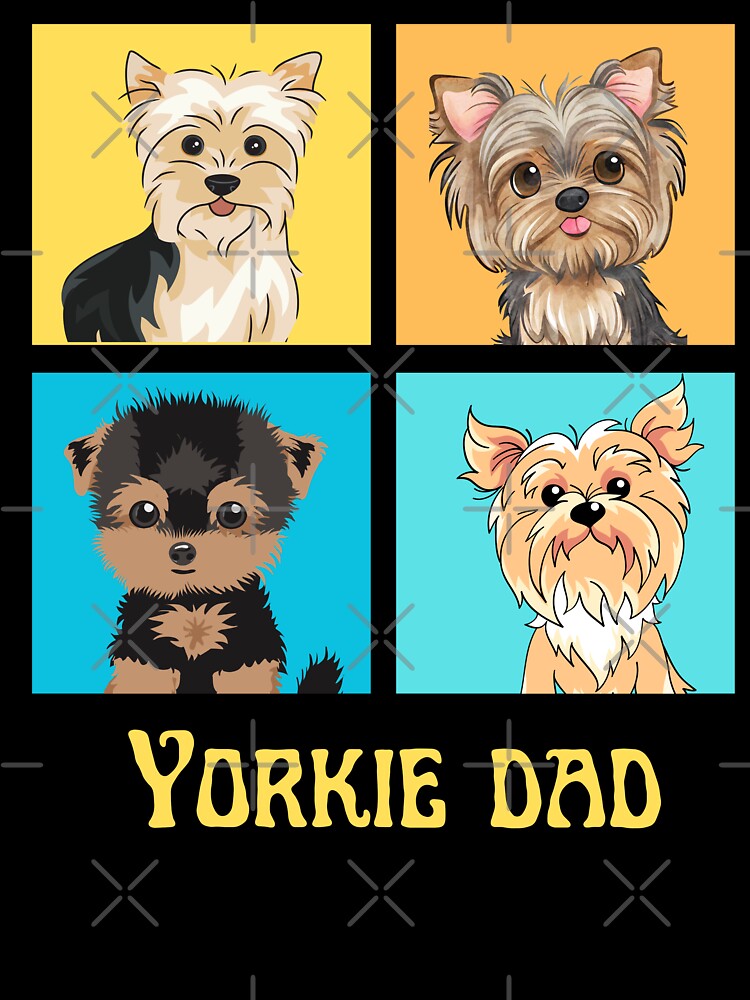 Yorkie dad, Yorkie, Yorkie owner, Yorkie dog dad, Yorkie lover, dog dad, Yorkie dog, dog lover, Yorkshire terrier, dog owner, Yorkshire terrier dad, Yorkies, Yorkie puppy dad, Yorkie puppy, dog by CreativeBuys