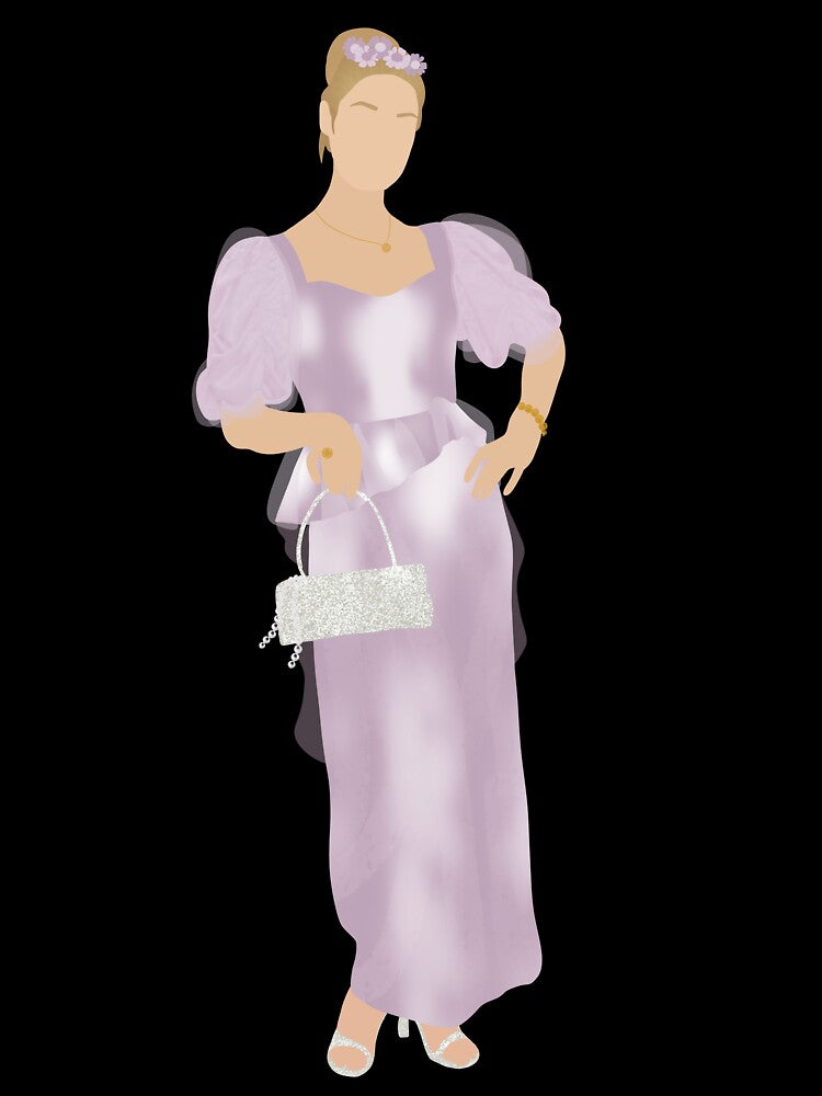 27 dresses - The lilac sateen bridesmaid by rachaelthegreat