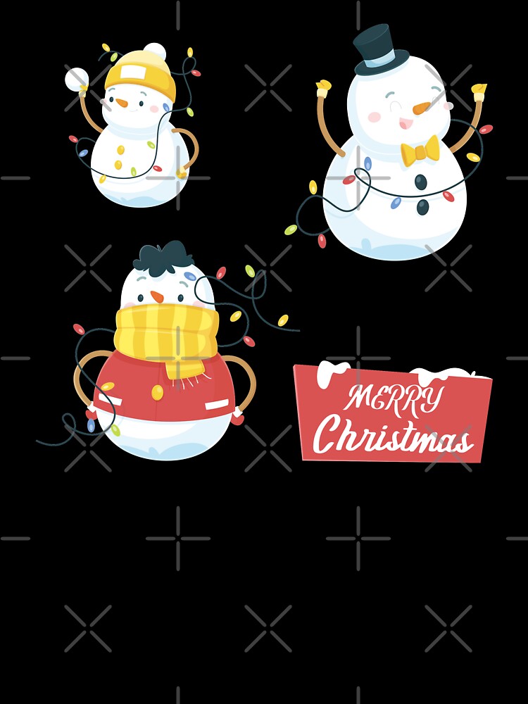 Weird Snowman Christmas Family | Snowman Family by NawalMagdy