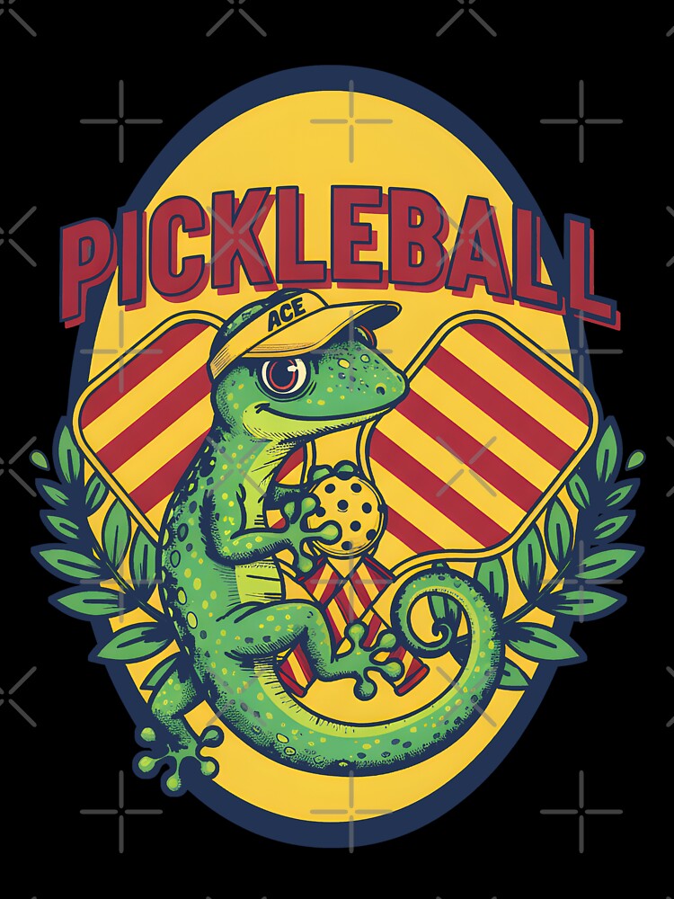 Pickleball Funny Player Ace Pickle Ball Paddles by LuminOrb