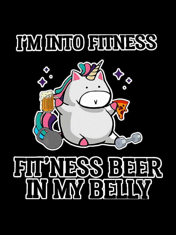 Im Into Fitness Fitting This Beer In by SkyCloudBlue
