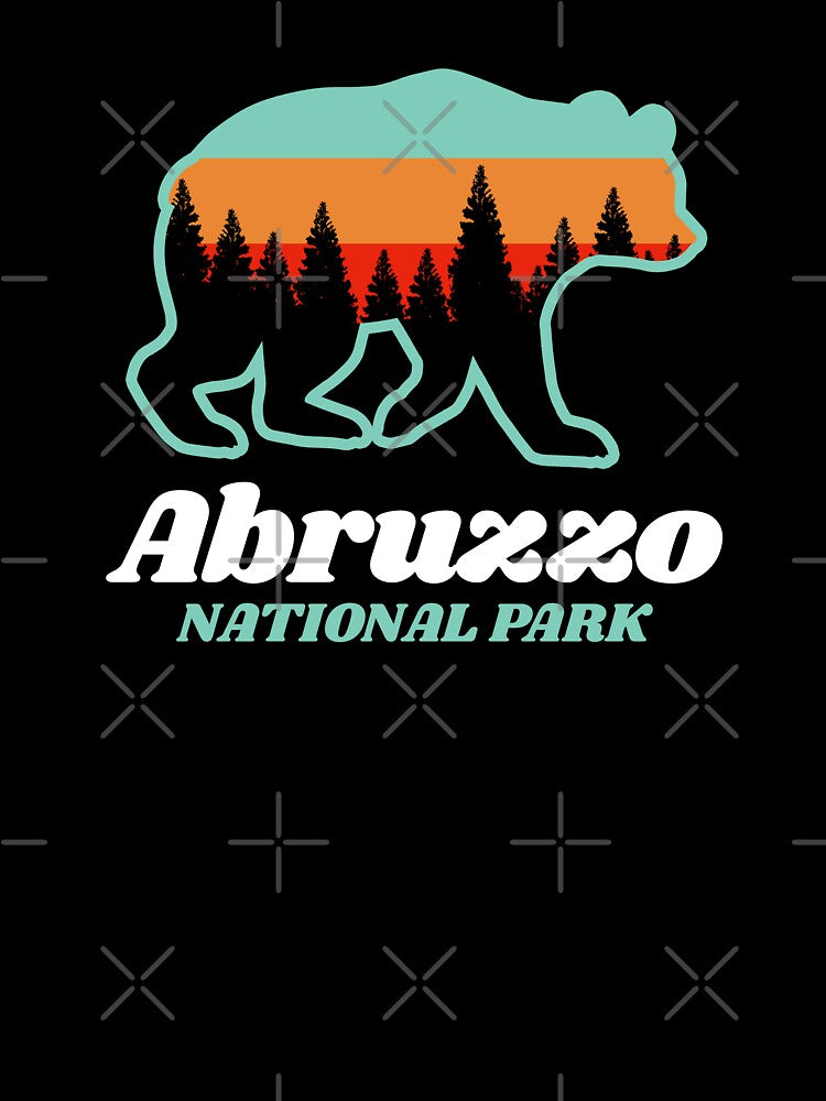 Abruzzo National Park Italy Bear Vacation Gift by Guarddogdrive