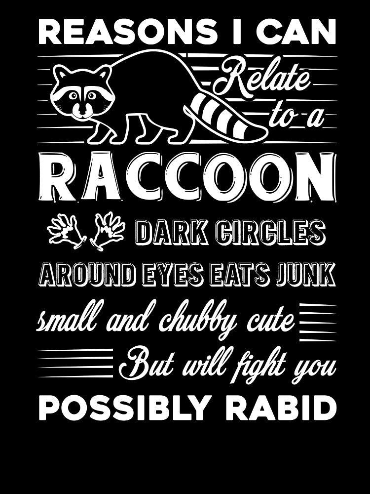 Raccoon - Reason To Relate A Raccoon by UnknownArtistt