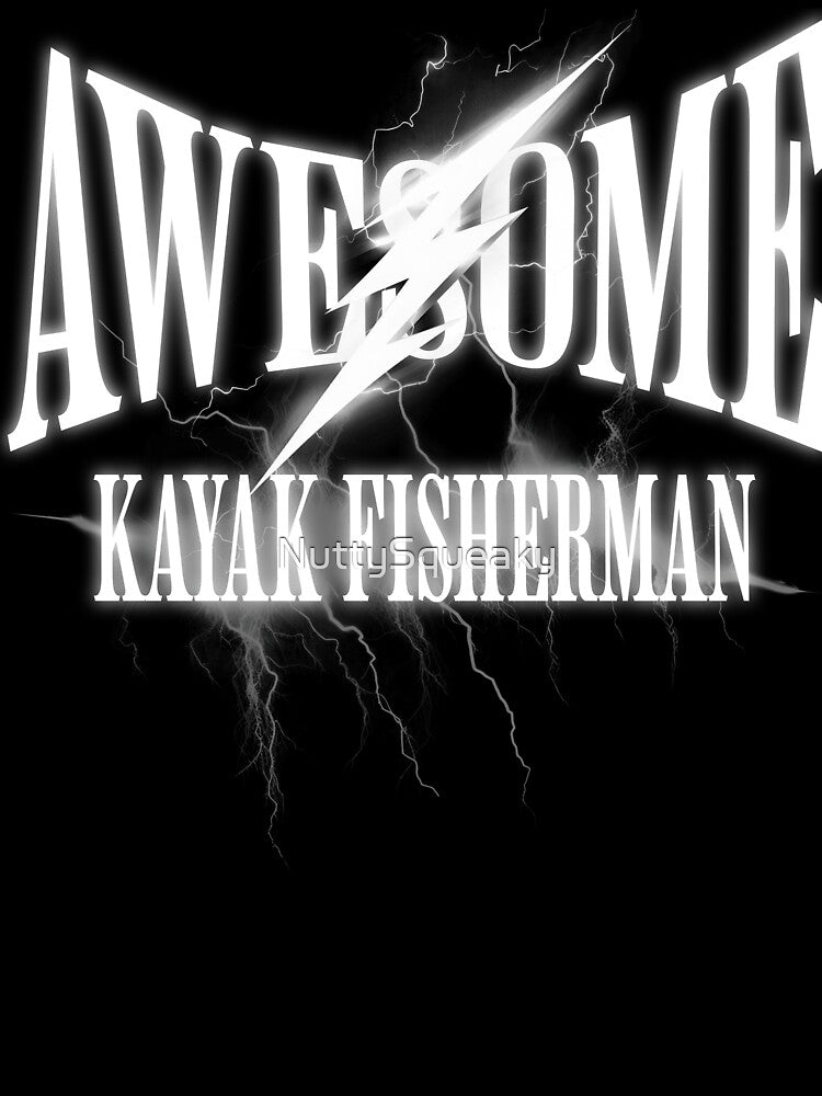 Awesome Kayak Fisherman by NuttySqueaky