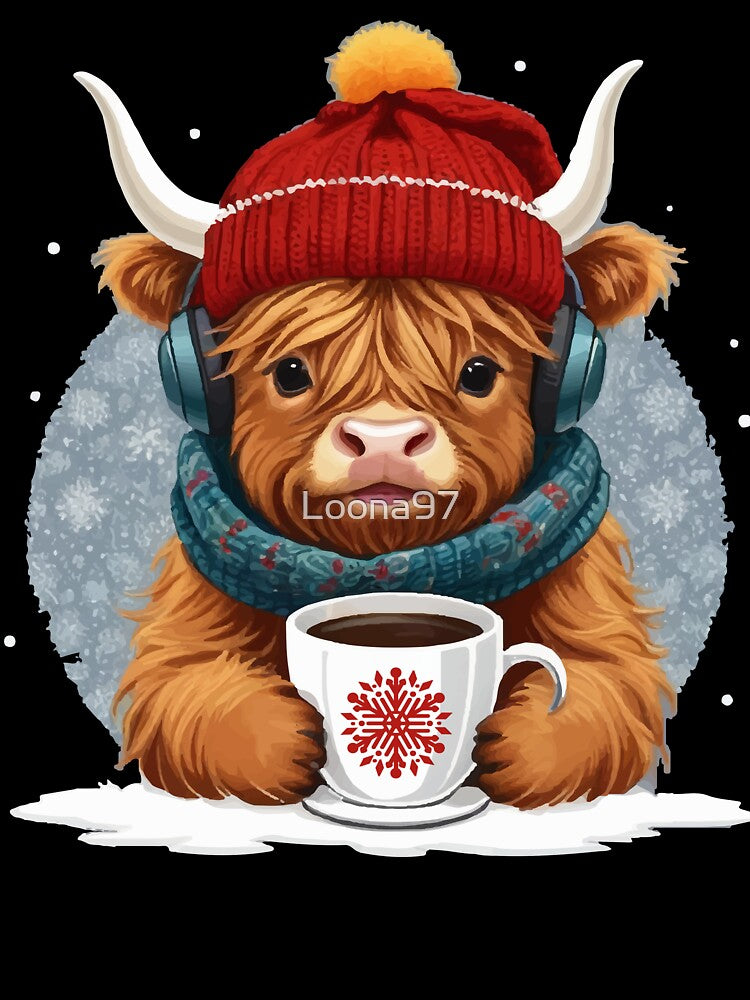 Highland Beef Winter Coffee Tea Mulled Wine by Loona97