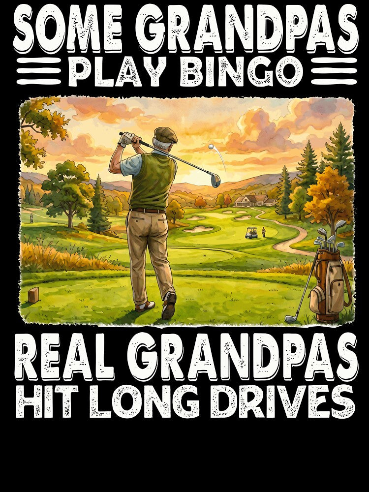 Real Grandpa Golfer – Funny Golf Grandpa Gift Idea by averyfisher