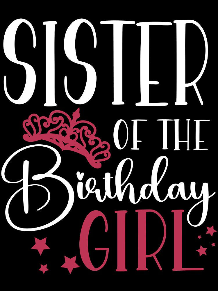 Birthday Squad Sister of the Birthday Girl Birthday Party Gift by mysticblvd