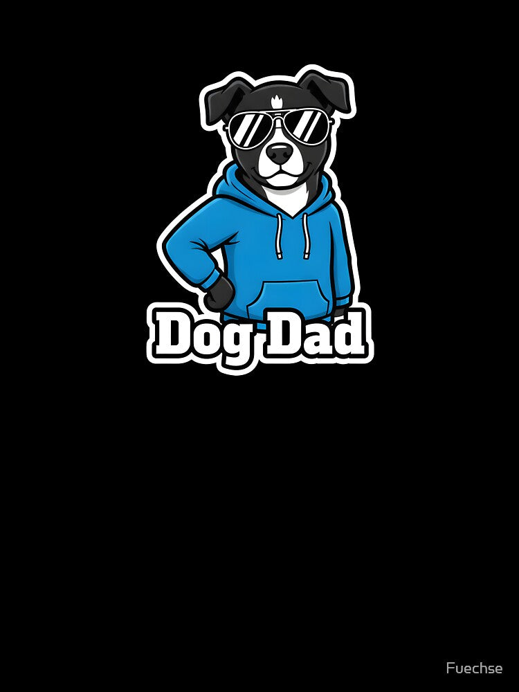 Dog Dad - Cool dog with sunglasses | Best gift for dog dads by Fuechse