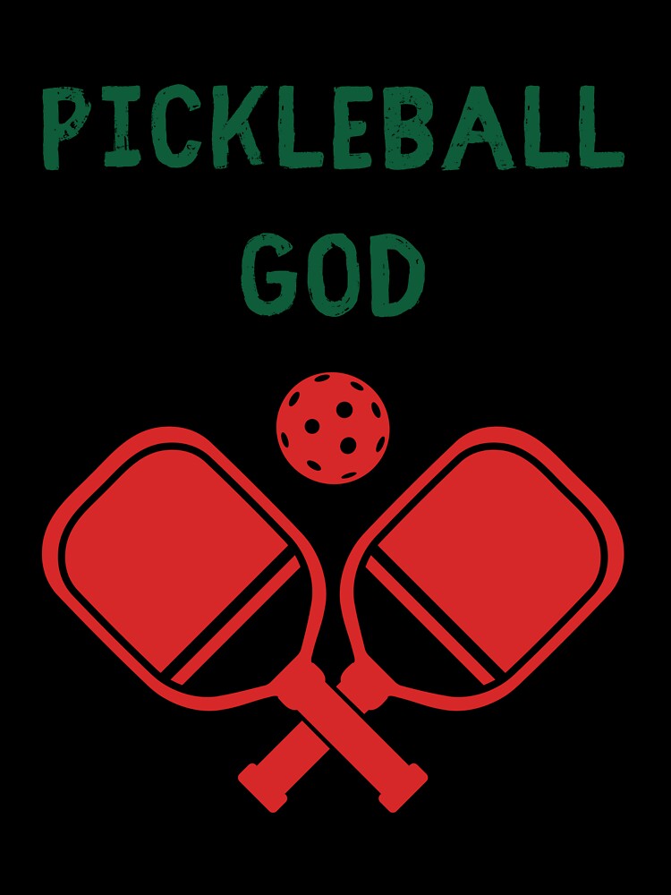 Pickleball God by Moremon
