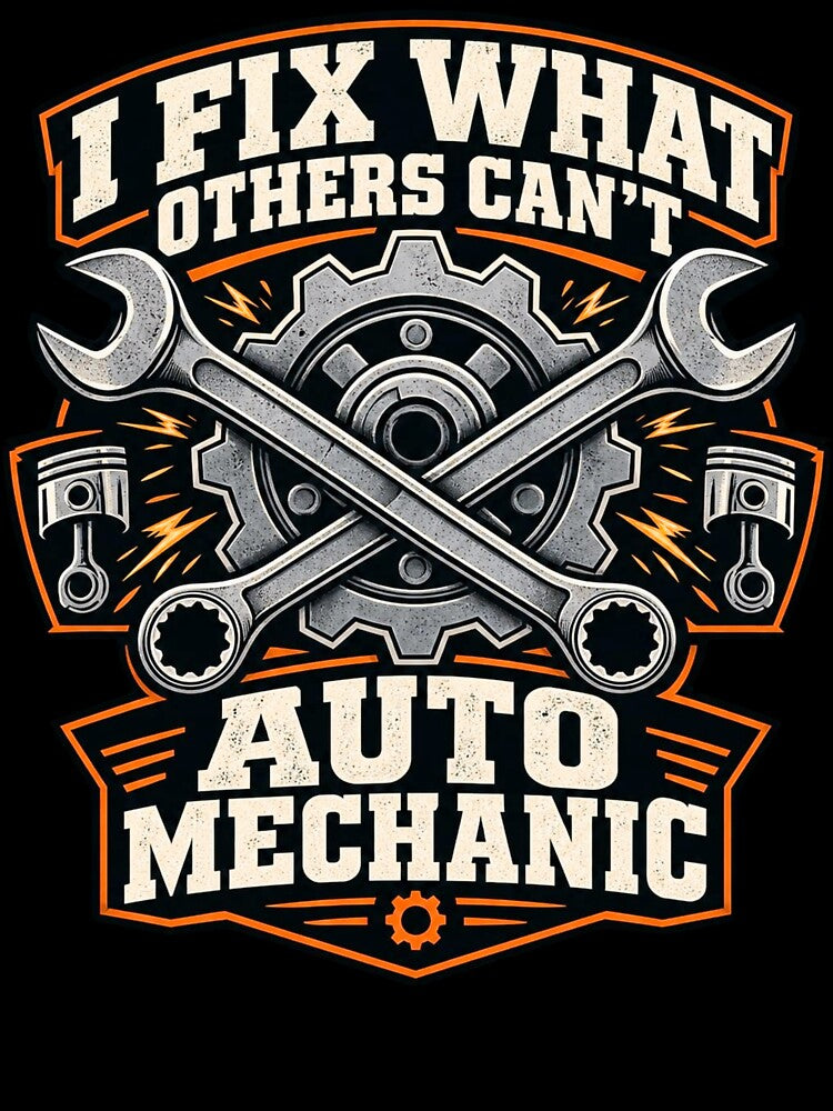 I Fix What Others Can't Auto Mechanic by Haque Designs