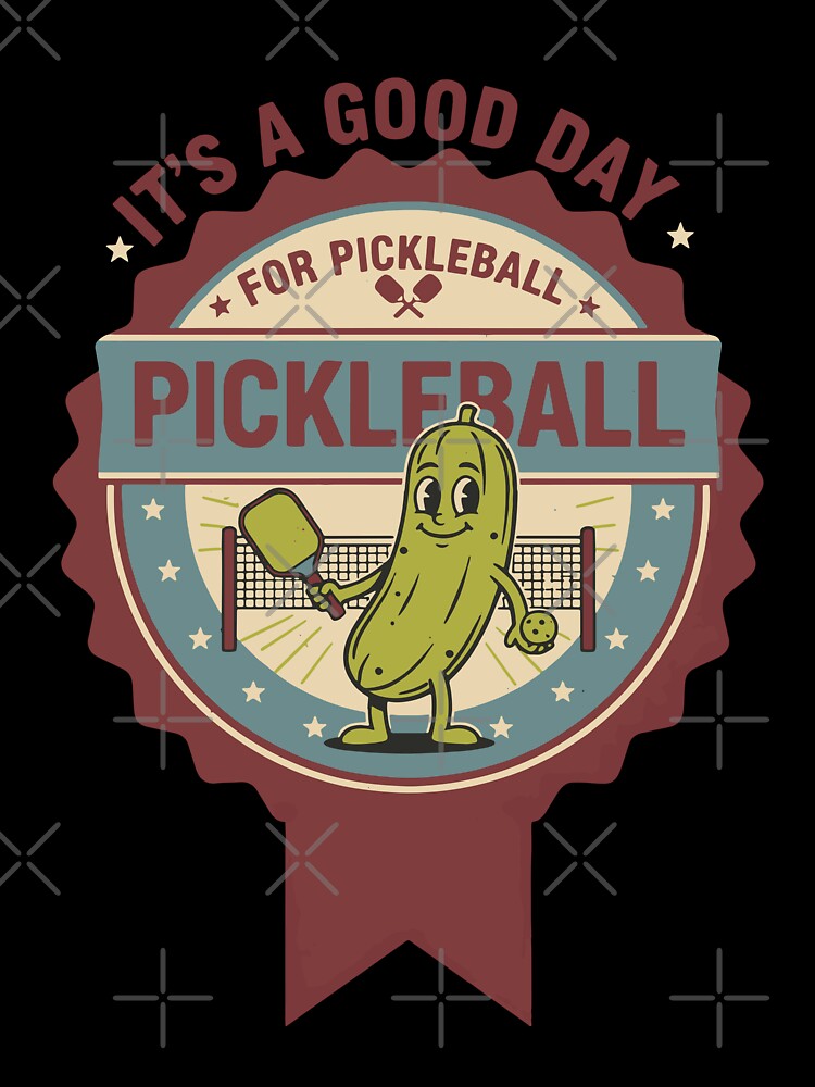 Pickleball Its A Good Day For Pickleball Funny by LuminOrb