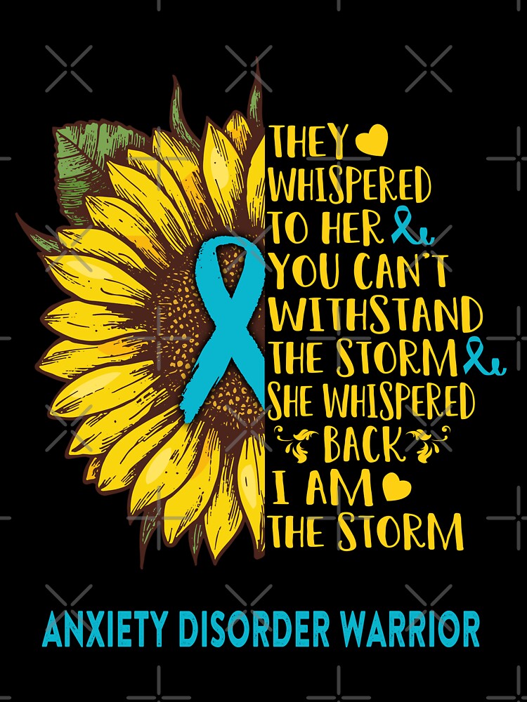 Anxiety Disorder Warrior - I AM THE STORM by EdithShop59
