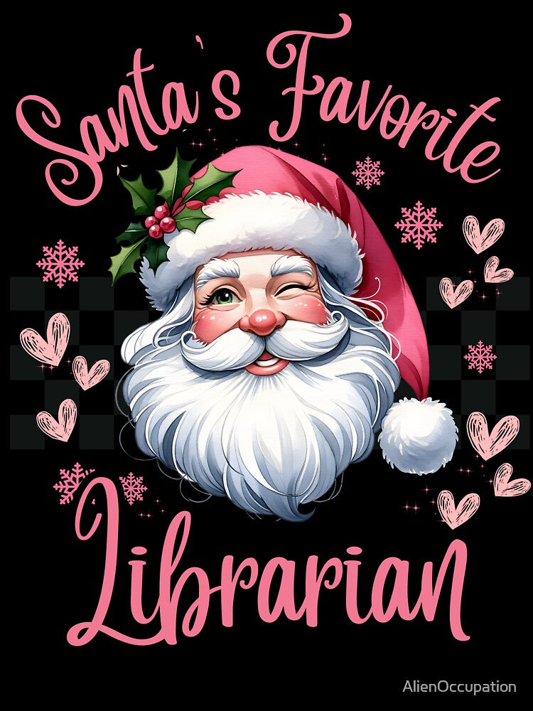 Jolly Santa's Favorite Librarian by AlienOccupation