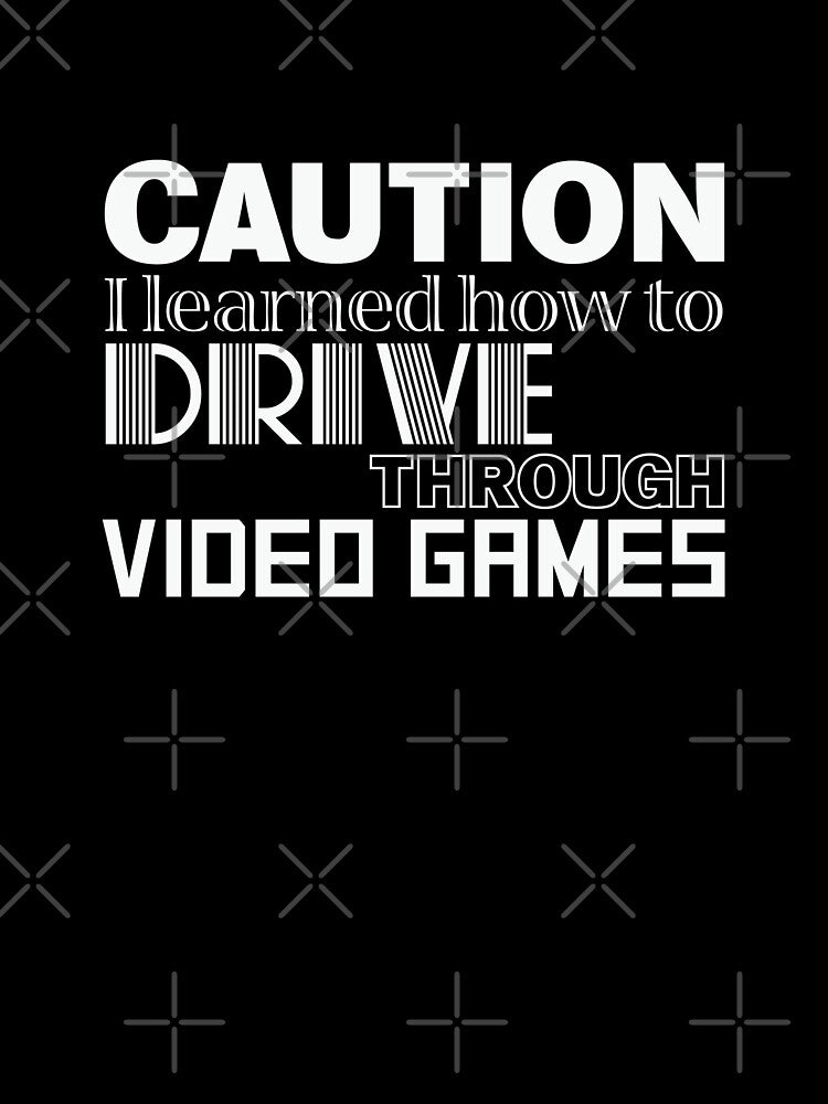 Caution I learned how to drive through video games by pnkpopcorn
