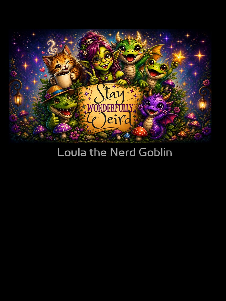 Staying Wonderfully Weird by Loula the Nerd Goblin