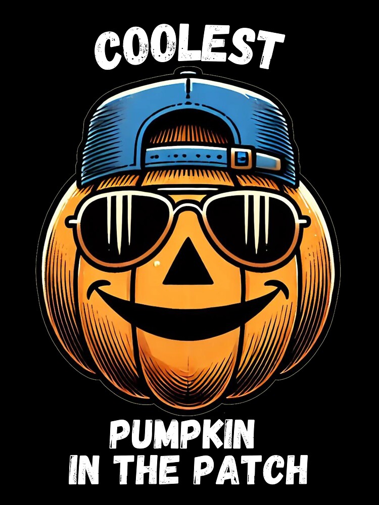 Coolest Pumpkin In The Patch Halloween For Boys by TS-Des