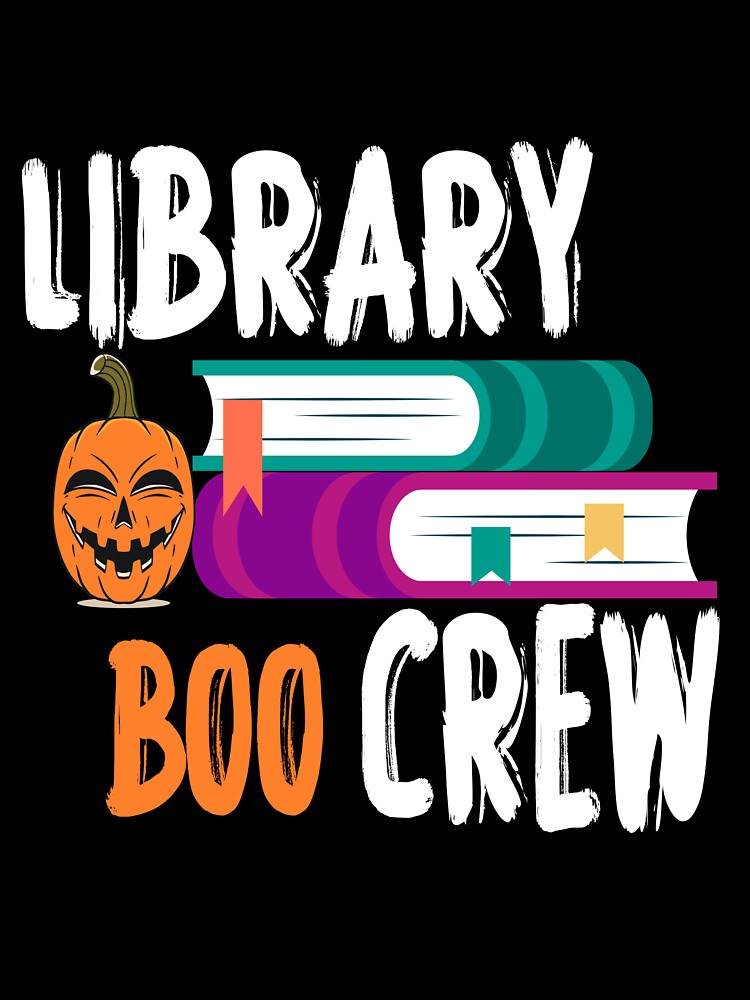 Copy of Library Boo Crew,horror library,funny halloween by hanaa01