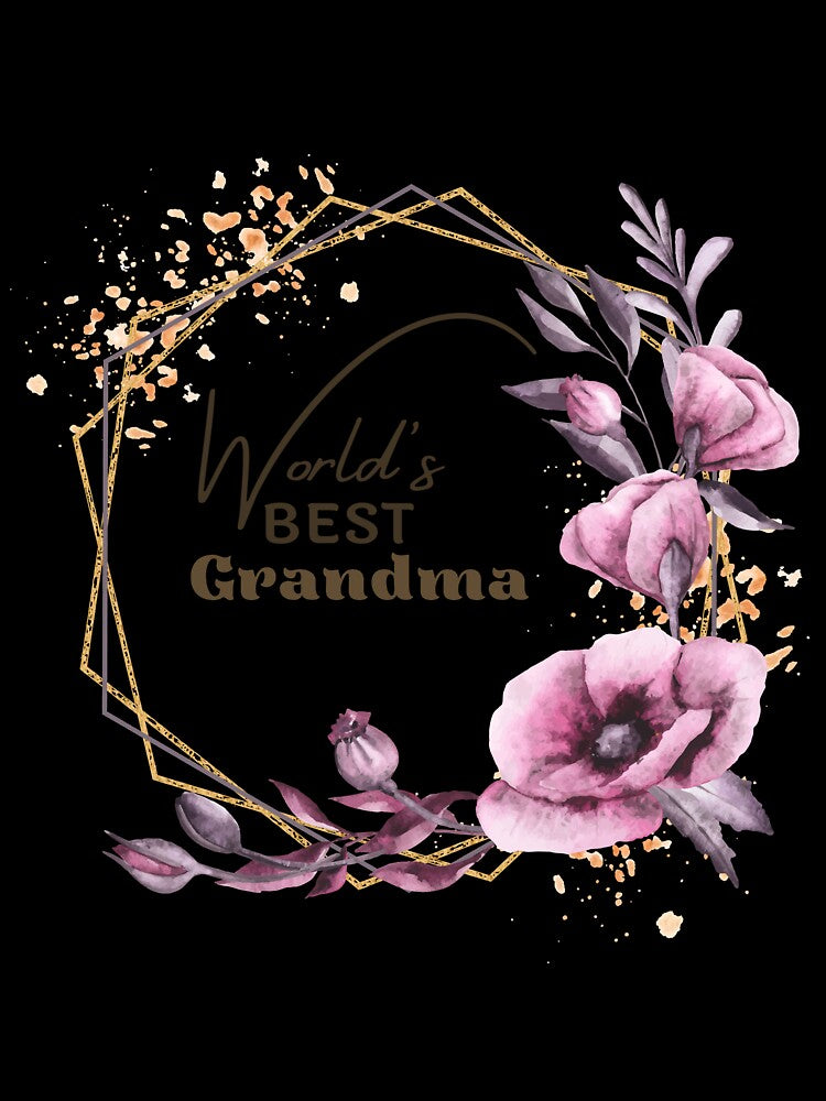 Worlds Best Grandma Mothers Day by Alieso